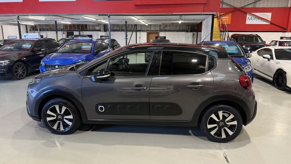 Citroen C3 Hatchback 1.2 Puretech Flair 2019 LA19XEZ Grey #6