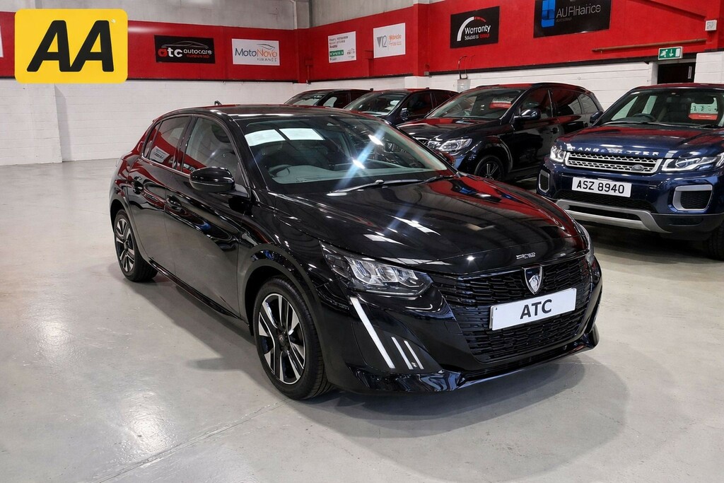 Peugeot 208 Hatchback 1.2 Puretech Allure 2024 Black