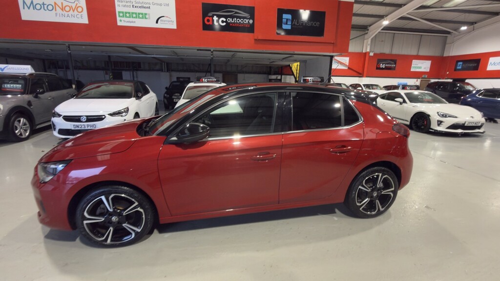 Vauxhall Corsa Hatchback 1.2 Turbo Ultimate 2023 LP23EGD Red #4