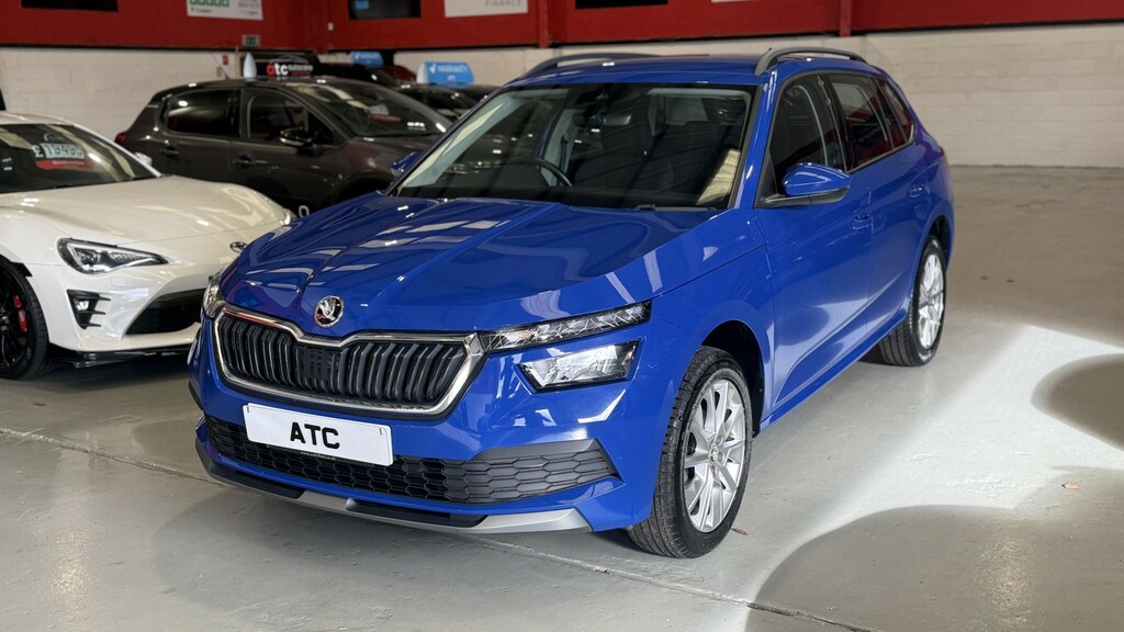 Skoda Kamiq Suv 1.0 Tsi Se 2022 HV72WTF Blue #2