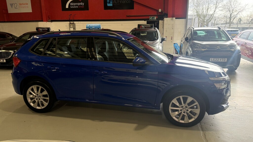 Skoda Kamiq Suv 1.0 Tsi Se 2022 HV72WTF Blue #5