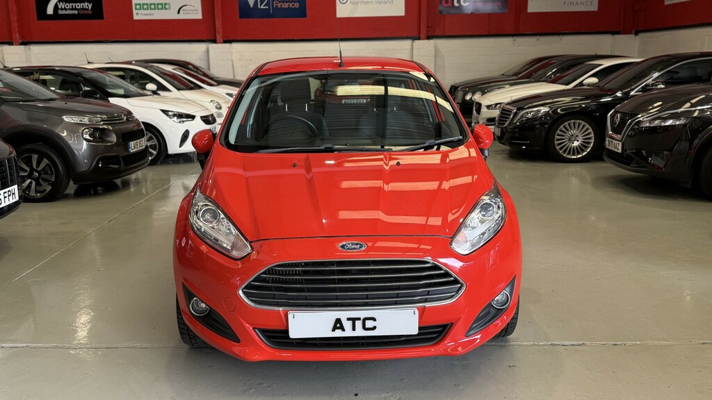 Ford Fiesta Hatchback 1.0 T Ecoboost Zetec 2015 SP65POJ Red #2