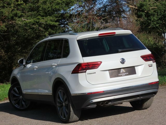 Volkswagen Tiguan Sel Tdi Bmt 4Motion Dsg CN17WWV White #6