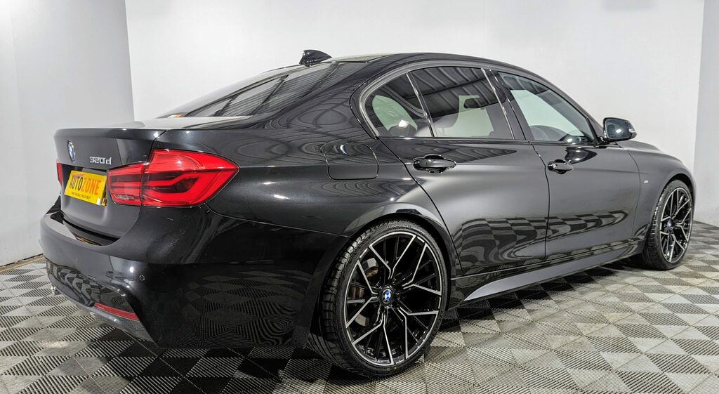 BMW 3 Series 320D M Sport Step YE18YBR Black #4