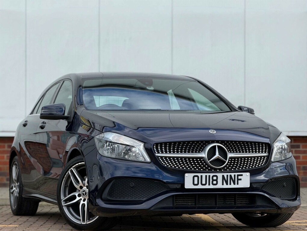 Mercedes-Benz A Class Amg Line OU18NNF Blue