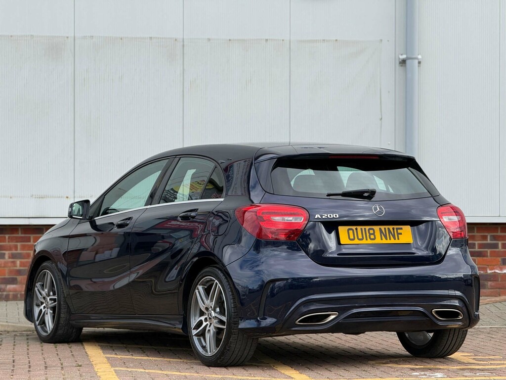 Mercedes-Benz A Class Amg Line OU18NNF Blue #4