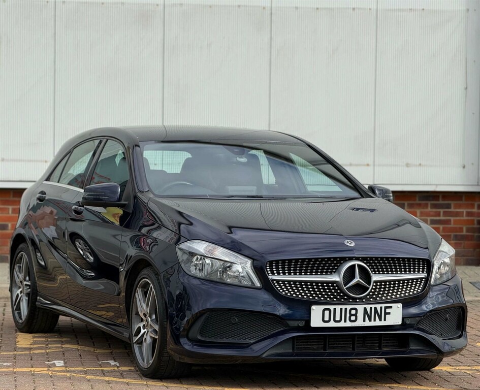 Mercedes-Benz A Class Amg Line OU18NNF Blue #5