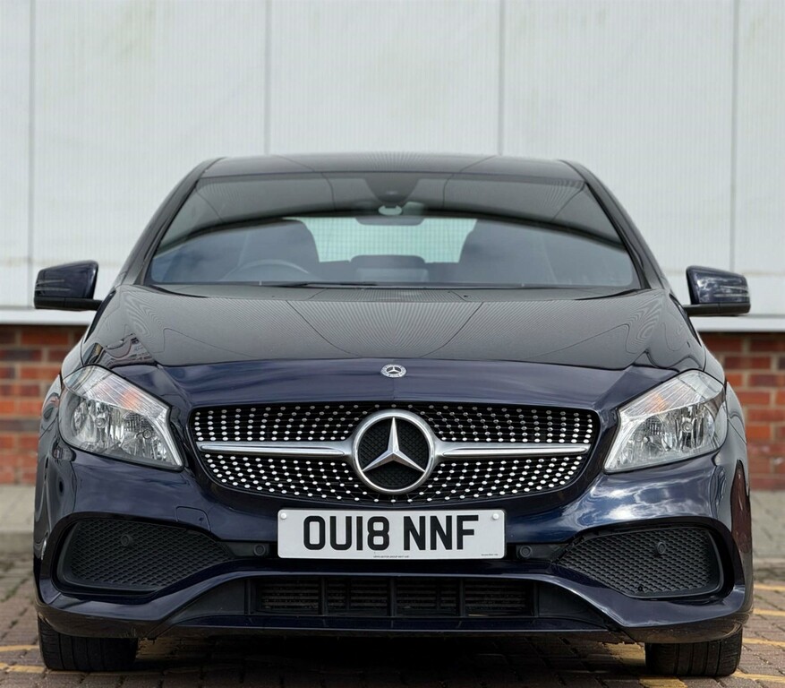 Mercedes-Benz A Class Amg Line OU18NNF Blue #2
