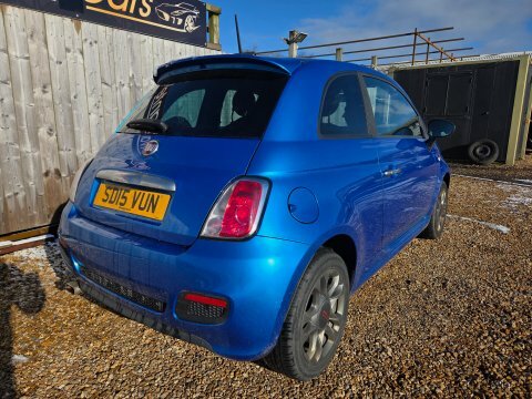 Fiat 500 S SD15VUN Blue #3