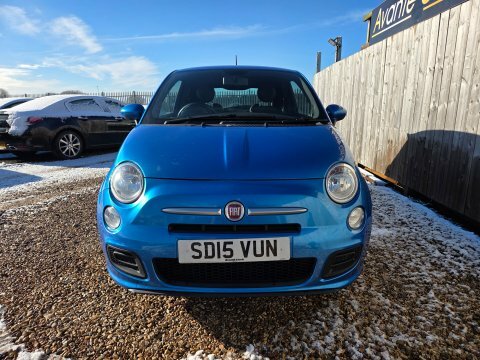 Fiat 500 S SD15VUN Blue #5