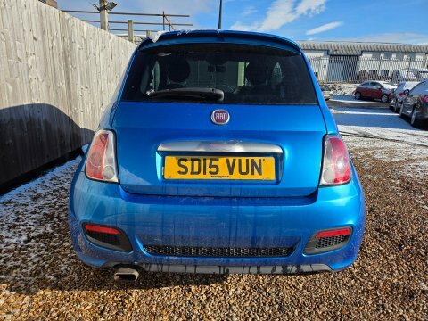 Fiat 500 S SD15VUN Blue #4