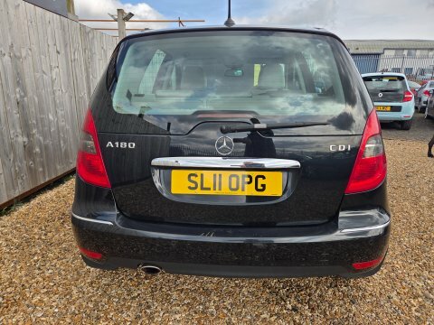 Mercedes-Benz A Class A180 Cdi Avantgarde SL11OPG Black #4