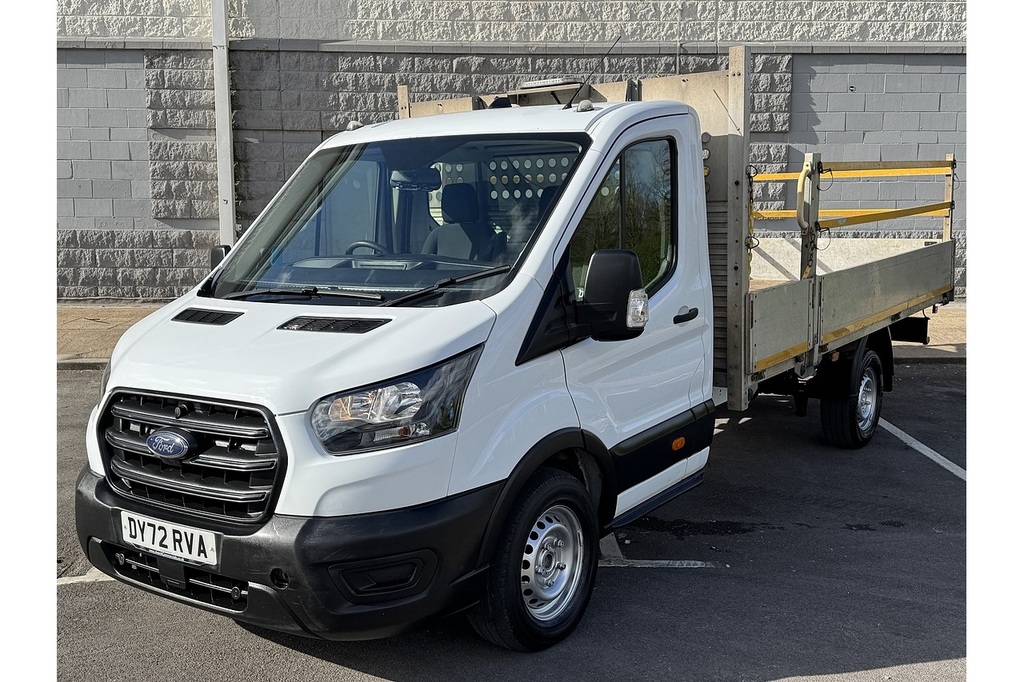 Ford Transit Custom 350 Ecoblue Leader L4 2.0 Rwd U5177 Ulez DY72RVA White #3