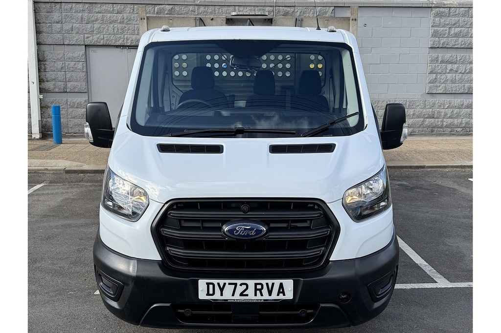 Ford Transit Custom 350 Ecoblue Leader L4 2.0 Rwd U5177 Ulez DY72RVA White #2