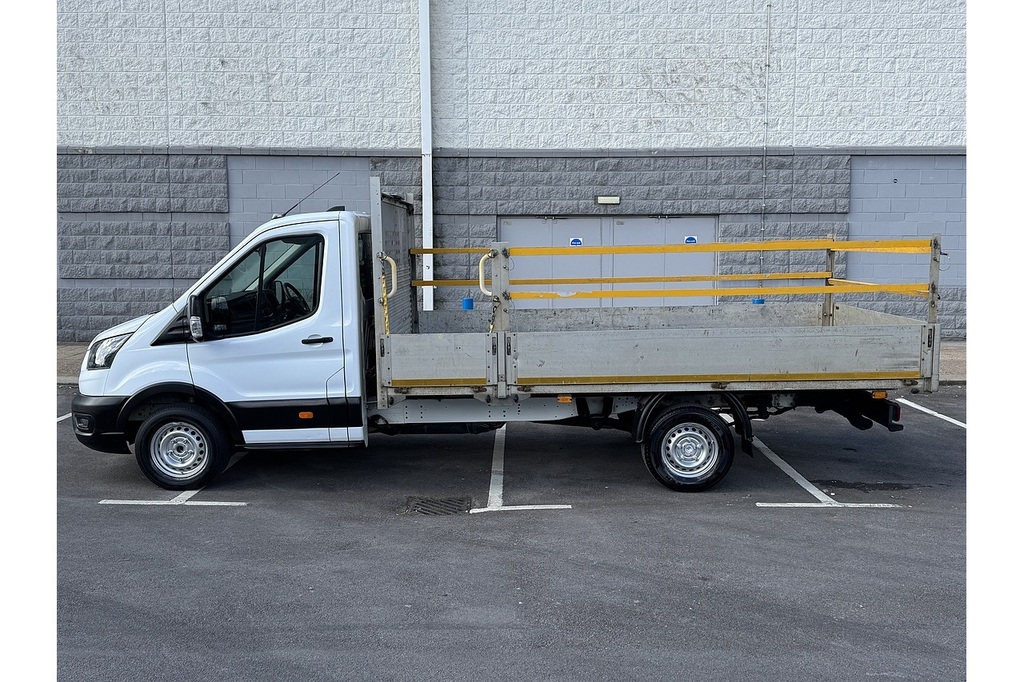 Ford Transit Custom 350 Ecoblue Leader L4 2.0 Rwd U5177 Ulez DY72RVA White #4