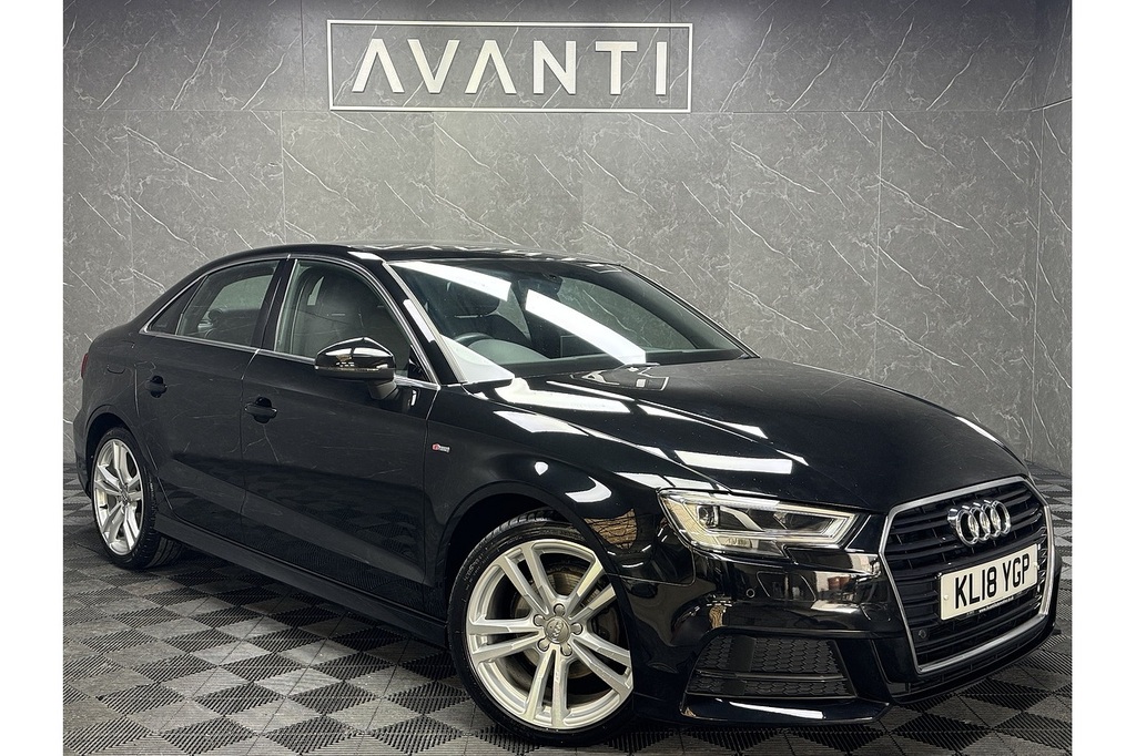 Audi A3 Tdi S Line U5180 Ulez Black