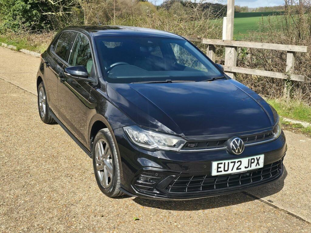 Volkswagen Polo Hatchback 1.0 Tsi R-line Dsg Euro 6 Ss 202 Black #6