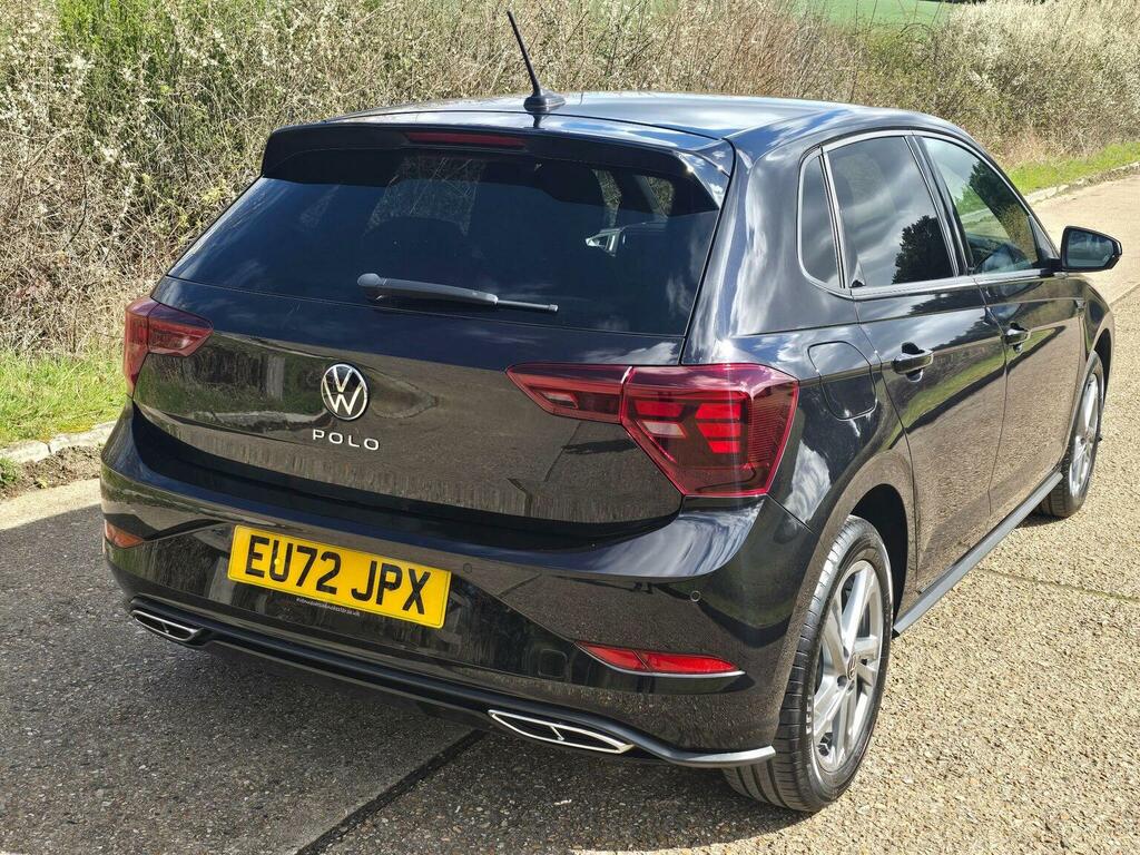 Volkswagen Polo Hatchback 1.0 Tsi R-line Dsg Euro 6 Ss 202 Black #3