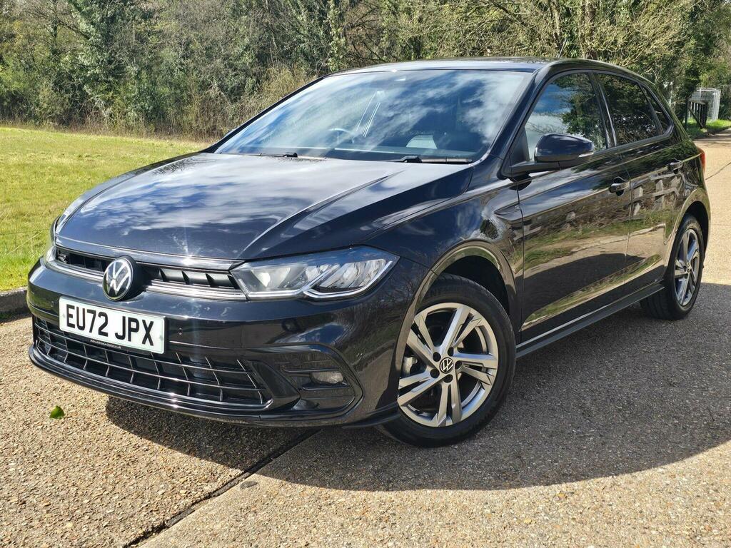 Volkswagen Polo Hatchback 1.0 Tsi R-line Dsg Euro 6 Ss 202 Black #2