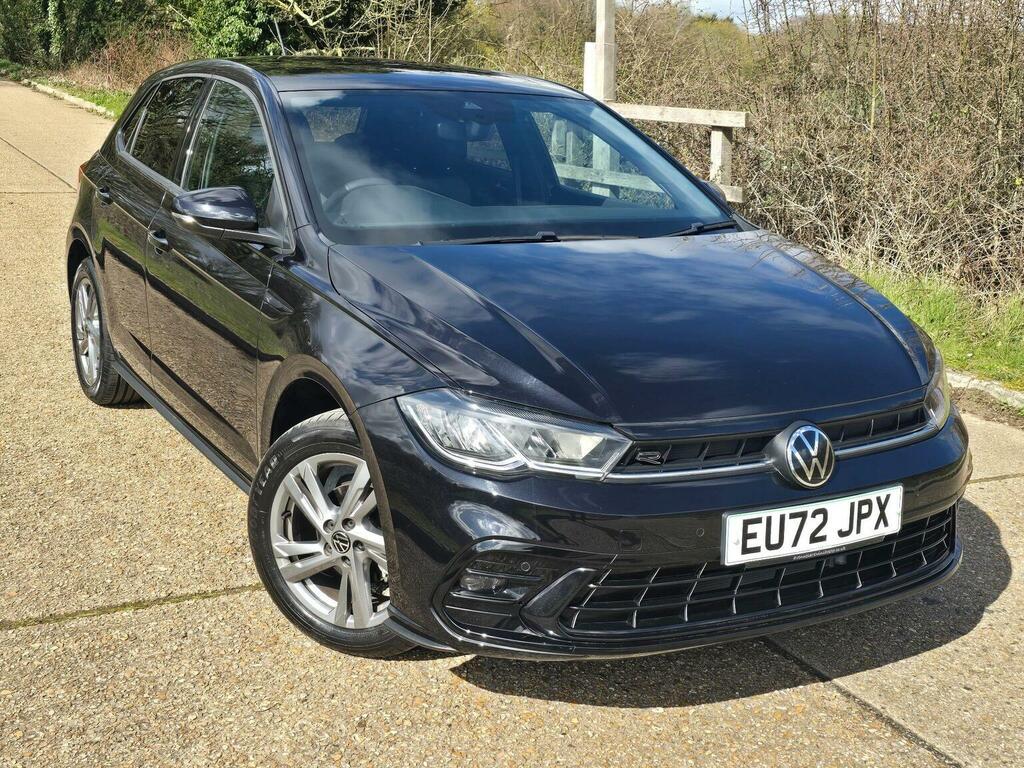 Volkswagen Polo Hatchback 1.0 Tsi R-line Dsg Euro 6 Ss 202 Black
