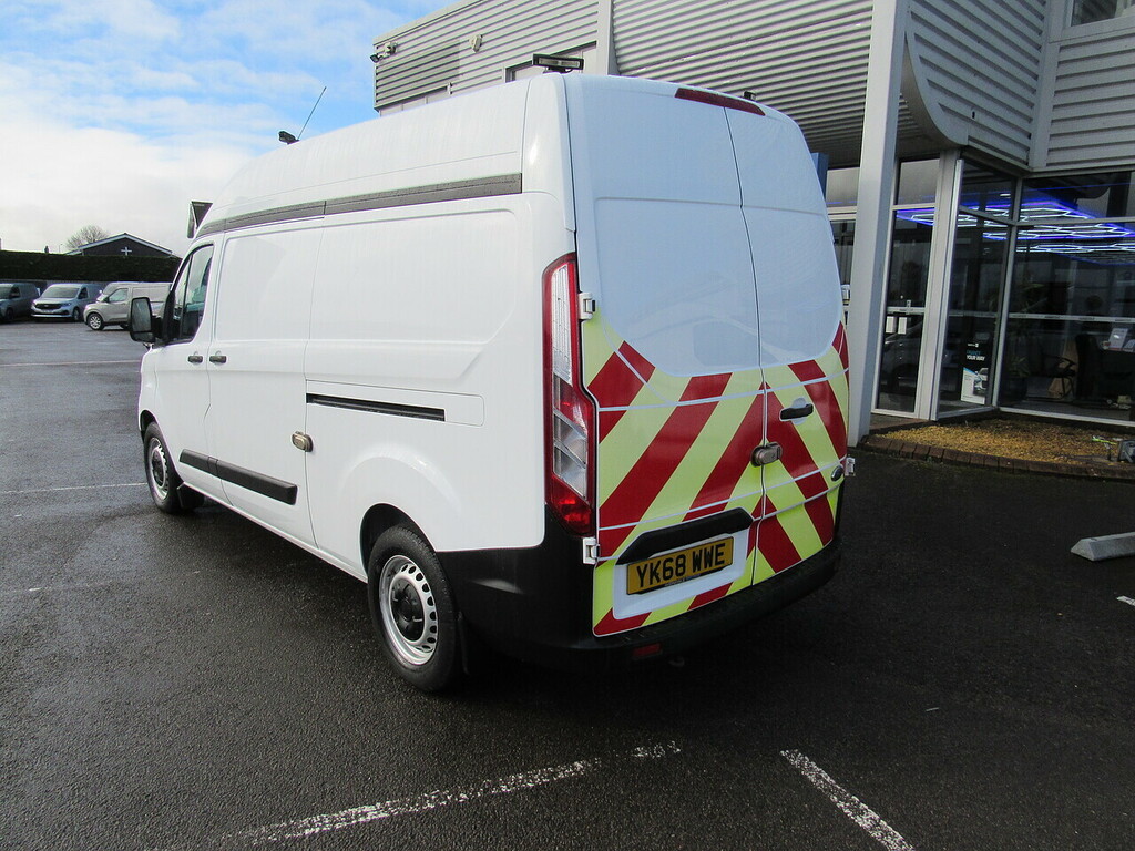 Ford Transit Custom 320 Ecoblue L2 H2 Lwb High Roof With Pro Shelving YK68WWE White #2
