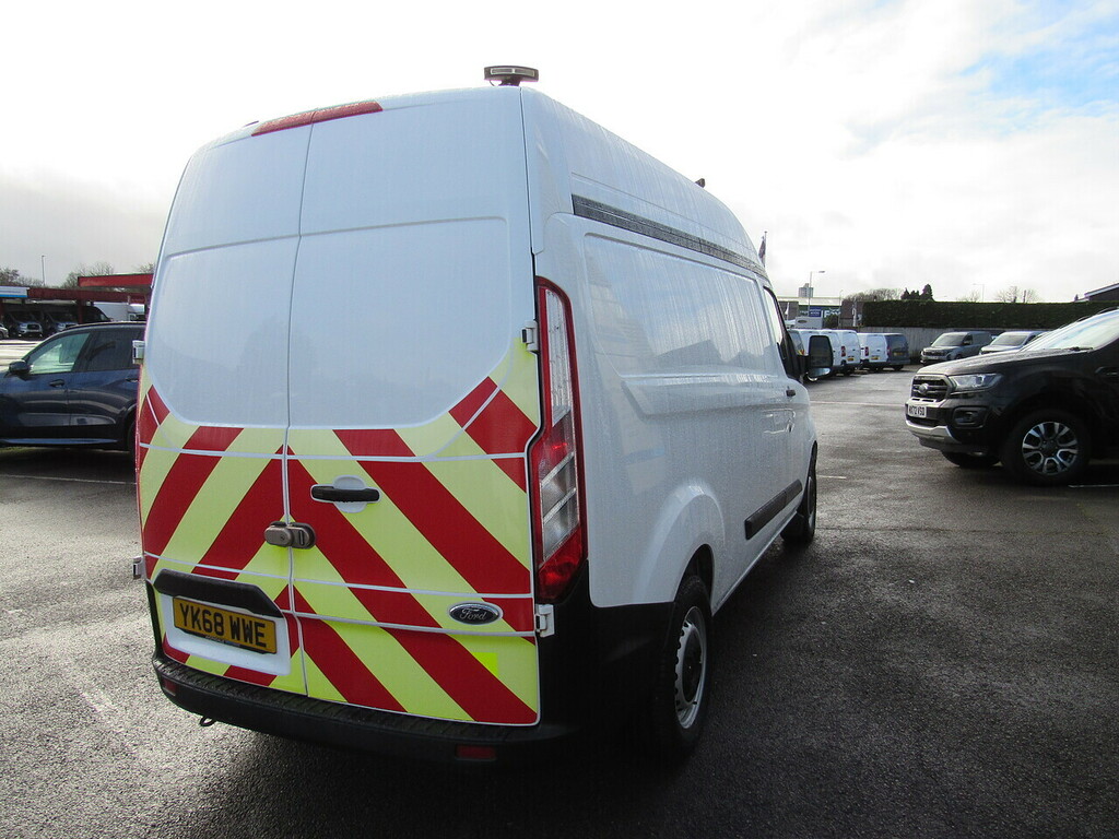Ford Transit Custom 320 Ecoblue L2 H2 Lwb High Roof With Pro Shelving YK68WWE White #3