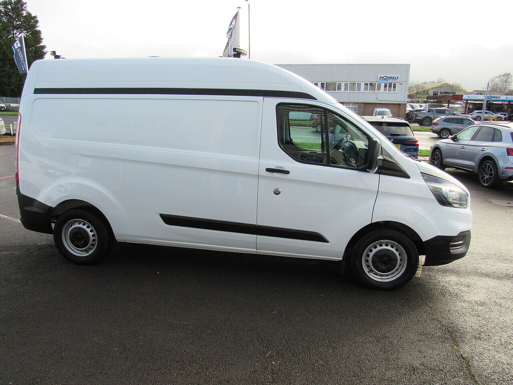 Ford Transit Custom 320 Ecoblue L2 H2 Lwb High Roof With Pro Shelving YK68WWE White #4