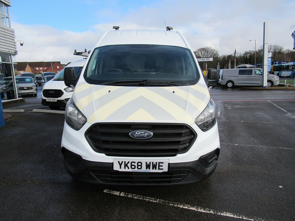 Ford Transit Custom 320 Ecoblue L2 H2 Lwb High Roof With Pro Shelving YK68WWE White #6