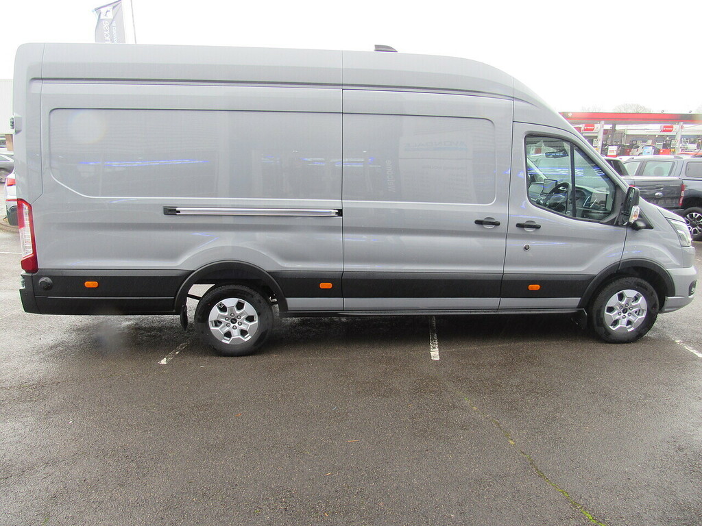 Ford Transit Custom 350 Ecoblue Limited 165 Bhp Xlwb L4 H3 Rwd Twin Si CN75LNM Grey #6