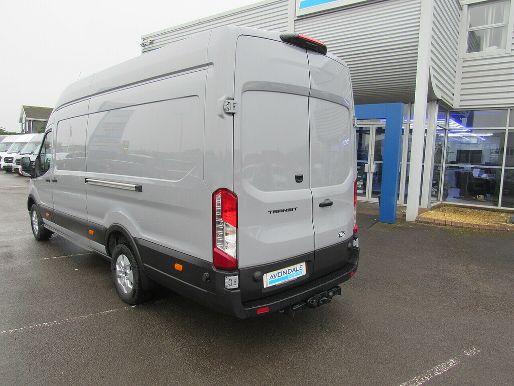 Ford Transit Custom 350 Ecoblue Limited 165 Bhp Xlwb L4 H3 Rwd Twin Si CN75LNM Grey #4
