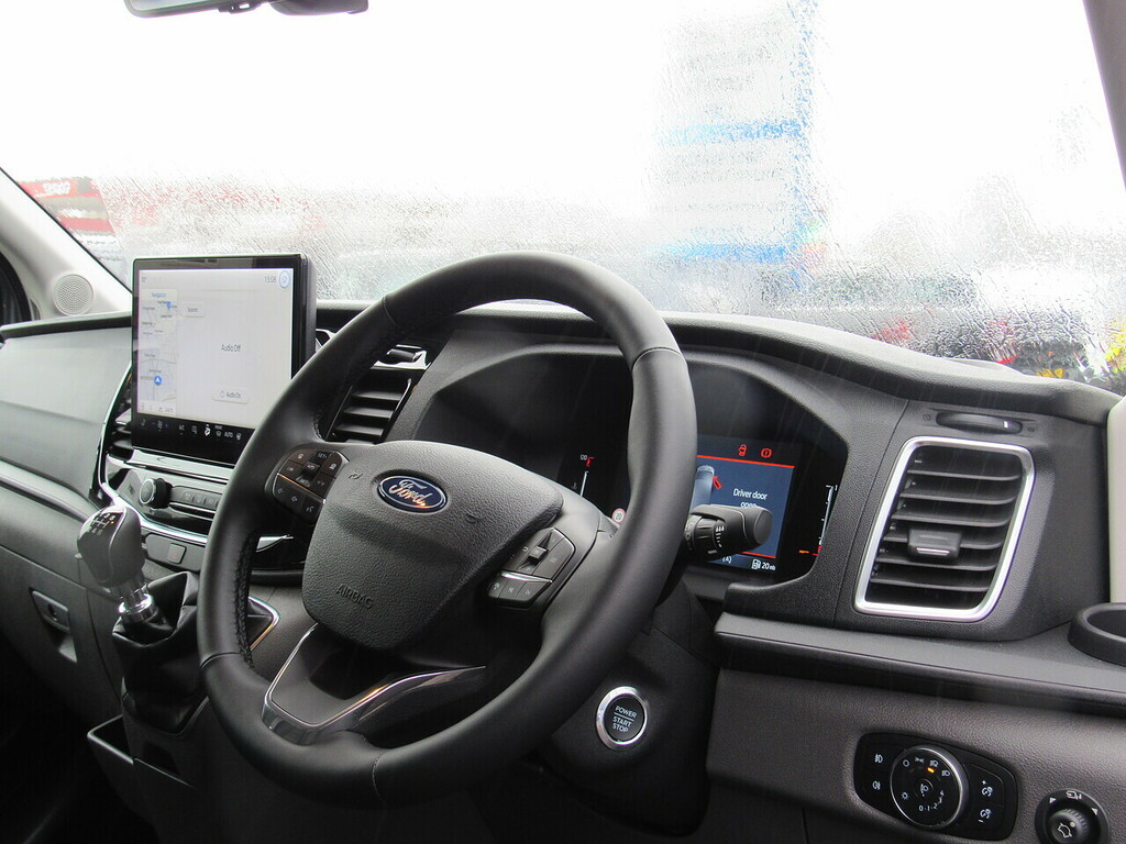 Ford Transit Custom 350 Ecoblue Limited 165 Bhp Xlwb L4 H3 Rwd Twin Si CN75LNM Grey #2