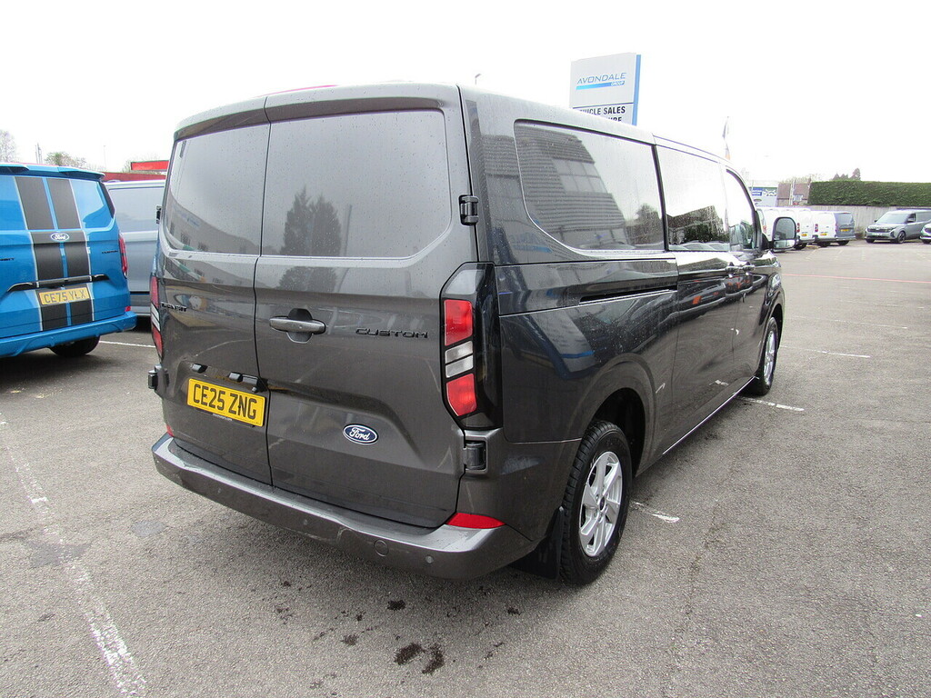 Ford Transit Custom 320 Ecoblue Limited 170 Bhp Kombi Van High Spec 2. CE25ZNG Grey #6