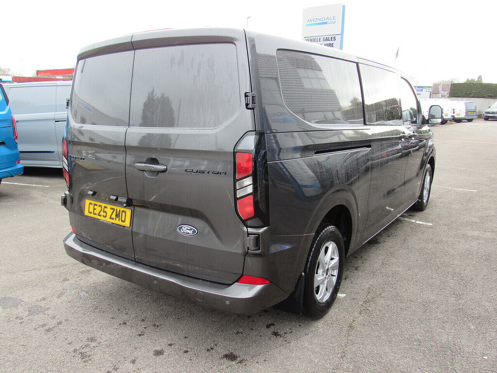 Ford Transit Custom 320 Ecoblue Limited 170 Bhp 6 Seats Komb CE25ZMO Grey #6