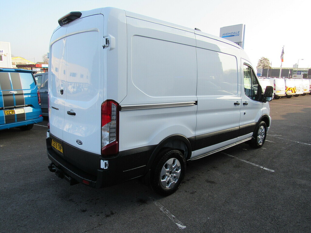 Ford Transit Custom 350 Ecoblue Limited L2 H2 Mwb 165 Bhp Van With Twi CE75YNF White #6