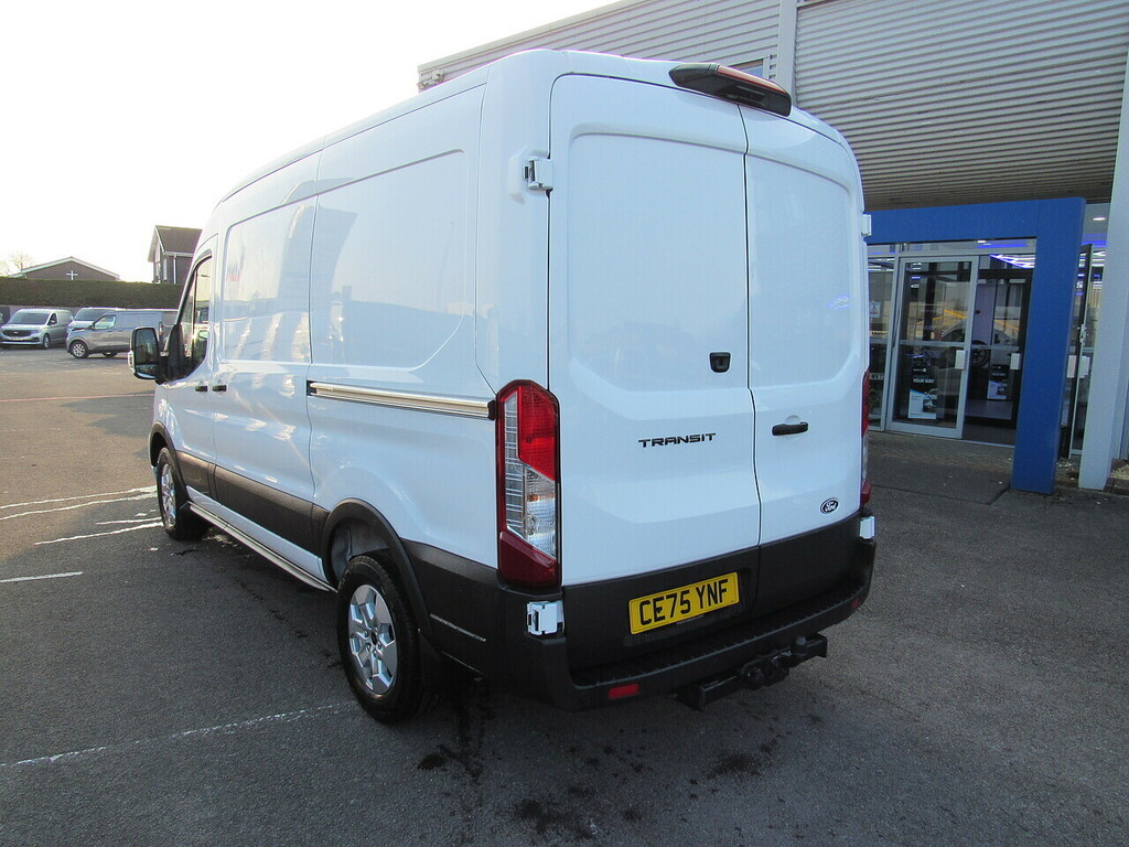 Ford Transit Custom 350 Ecoblue Limited L2 H2 Mwb 165 Bhp Van With Twi CE75YNF White #4