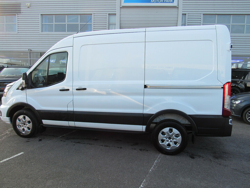 Ford Transit Custom 350 Ecoblue Limited L2 H2 Mwb 165 Bhp Van With Twi CE75YNF White #3
