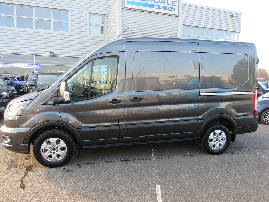 Ford Transit Custom 350 Ecoblue Limited L2 H2 165 Bhp High S CN75LKG Grey #4