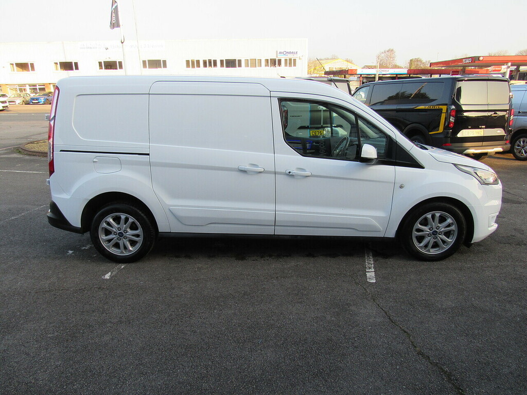 Ford Transit Connect 250 Ecoblue Limited L2 Lwb Euro 6 Twin Side Doors CK23KZF White #6