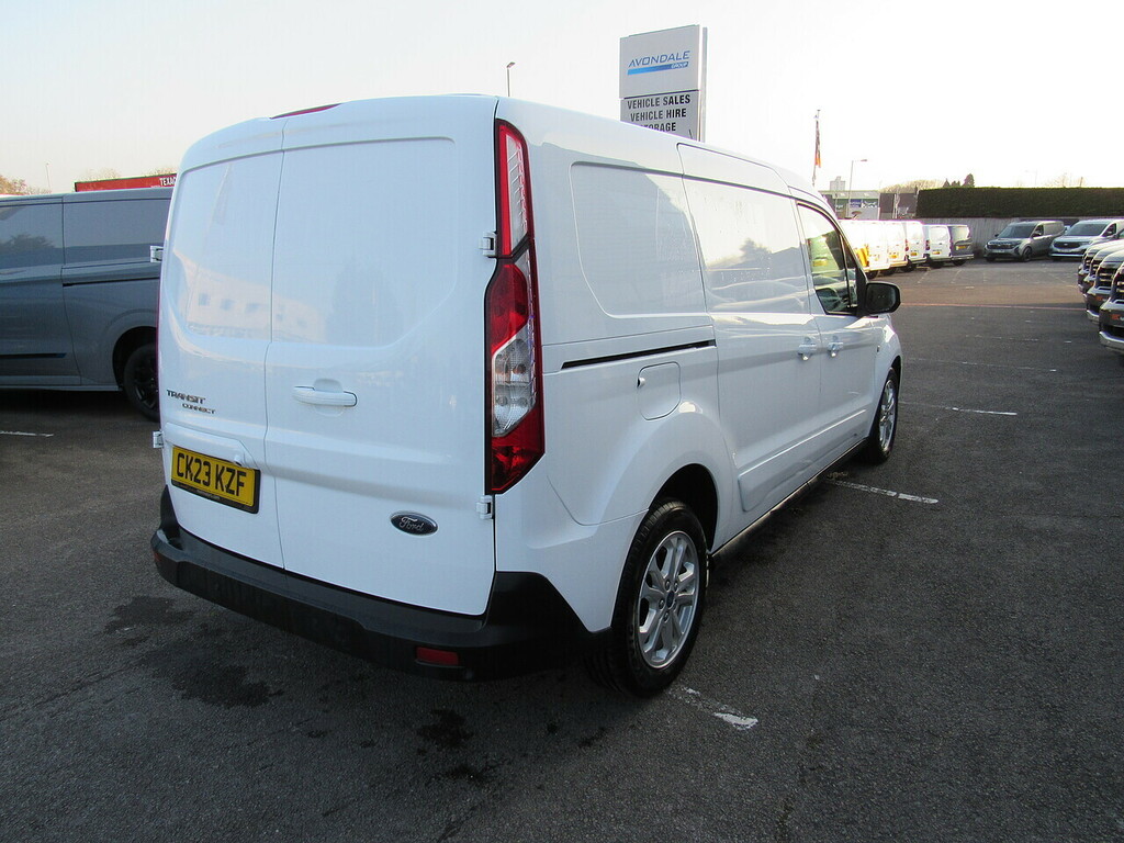 Ford Transit Connect 250 Ecoblue Limited L2 Lwb Euro 6 Twin Side Doors CK23KZF White #5