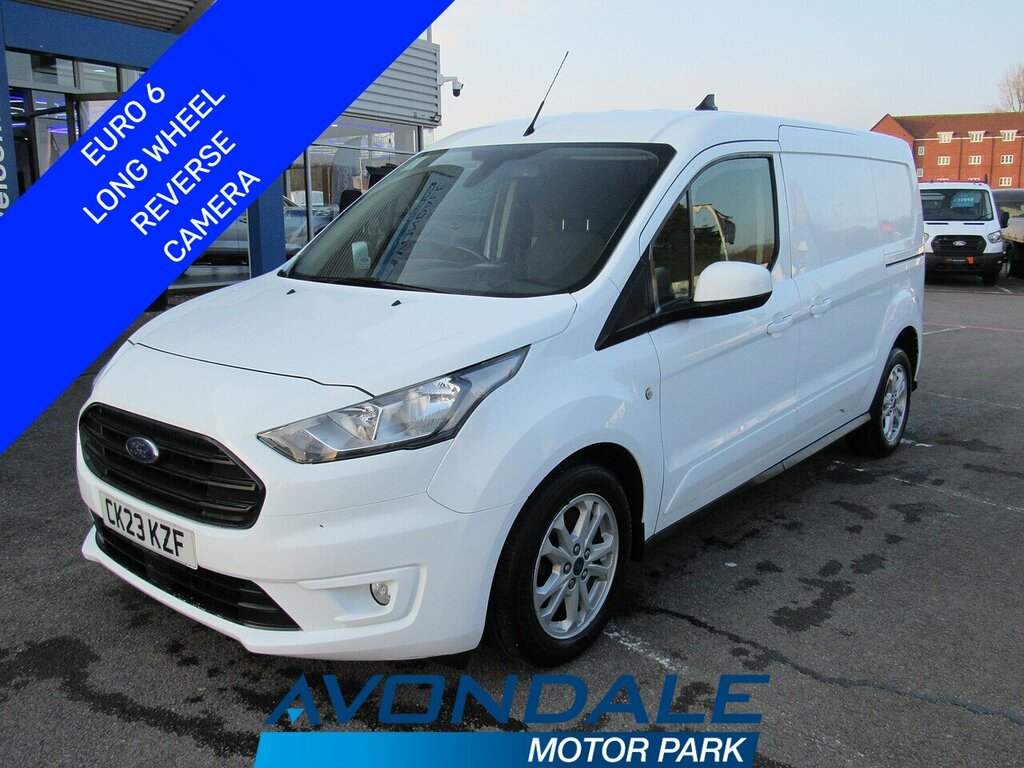 Ford Transit Connect 250 Ecoblue Limited L2 Lwb Euro 6 Twin Side Doors White