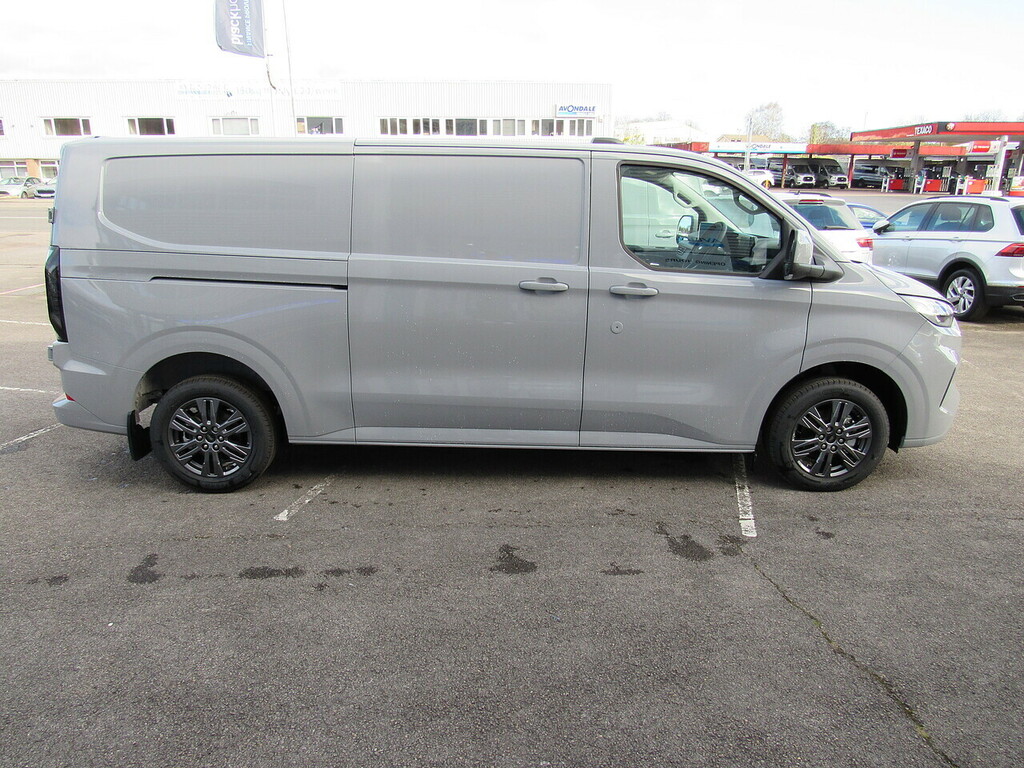 Ford Transit Custom 320 Ecoblue Limited L2 Lwb Grey Matte 170 Bhp CK75HXX Grey #6