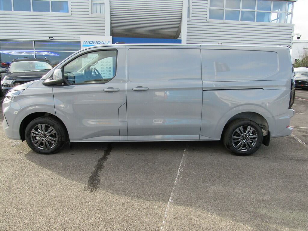 Ford Transit Custom 320 Ecoblue Limited L2 Lwb Grey Matte 170 Bhp CK75HXX Grey #3