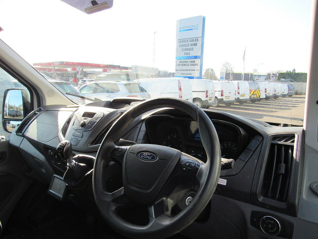 Ford Transit Custom 2.0 350 Ecoblue Panel Van Fwd L2 LA19MTO White #6