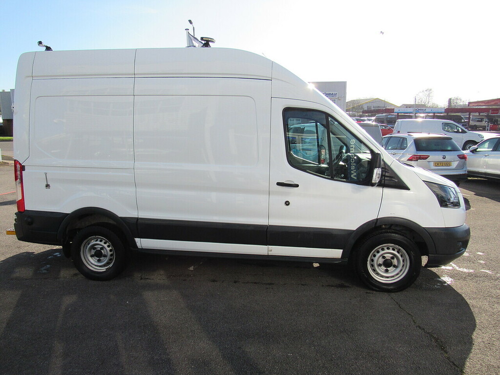 Ford Transit Custom 2.0 350 Ecoblue Panel Van Fwd L2 LA19MTO White #3