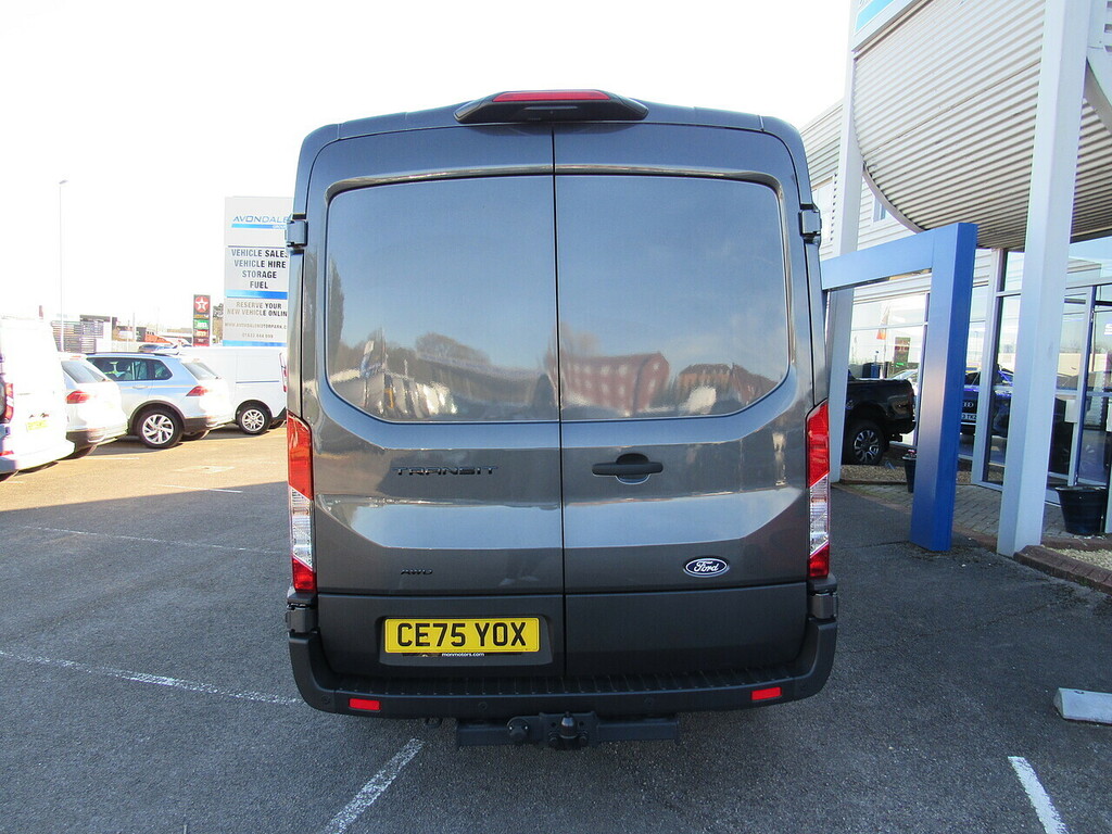 Ford Transit Custom 350 Ecoblue 4X4 Trail Pack Awd With Heated Steerin CE75YOX Grey #5