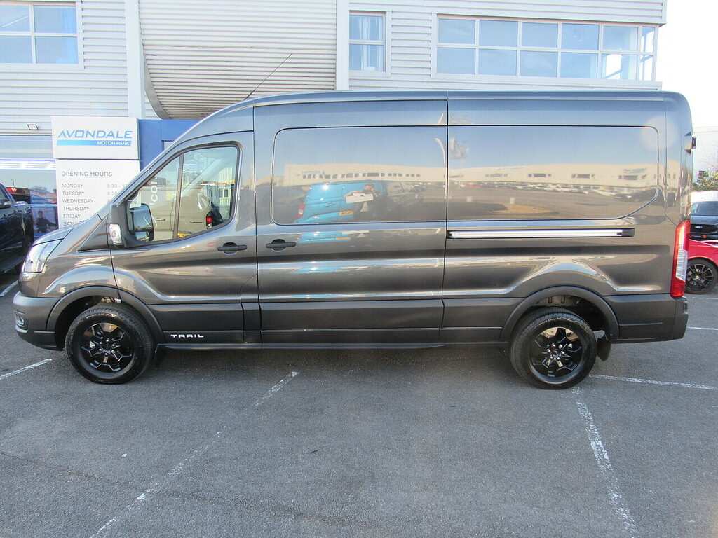Ford Transit Custom 350 Ecoblue 4X4 Trail Pack Awd With Heated Steerin CE75YOX Grey #3