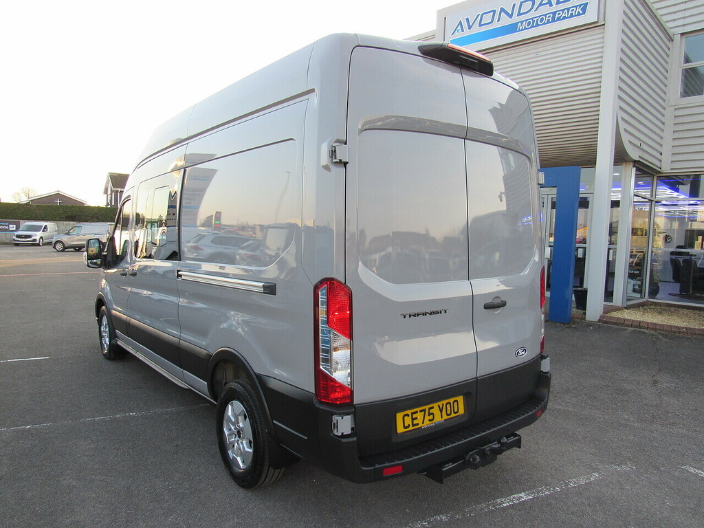 Ford Transit Custom 350 Ecoblue 7 Seats 165 Bhp L3 H3 Lwb Hi CE75YOO Grey #4