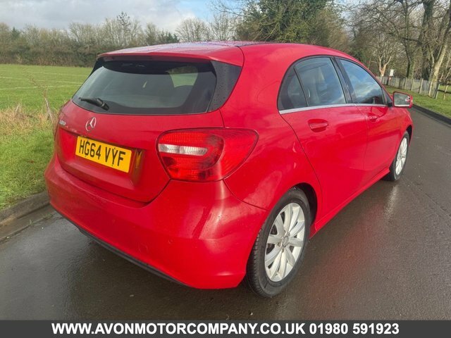 Mercedes-Benz A Class 1.6 A180 Se Hatchback 7G-dct HG64VYF Red #4
