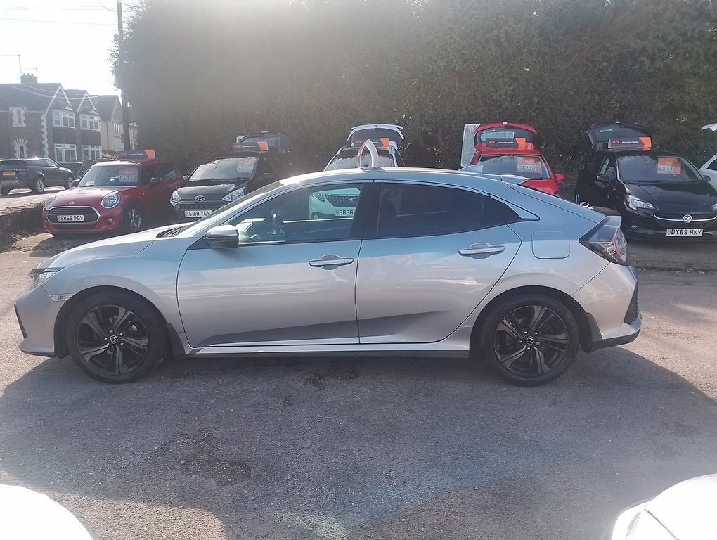 Honda Civic Vtec Turbo Sr ST67ZYU Silver #5