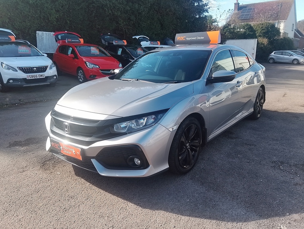 Honda Civic Vtec Turbo Sr ST67ZYU Silver #3